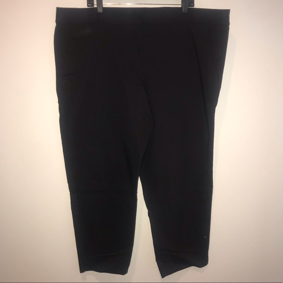 Lane Bryant Black Sophie Modernist Ankle Pant 24 - Picture 1 of 7